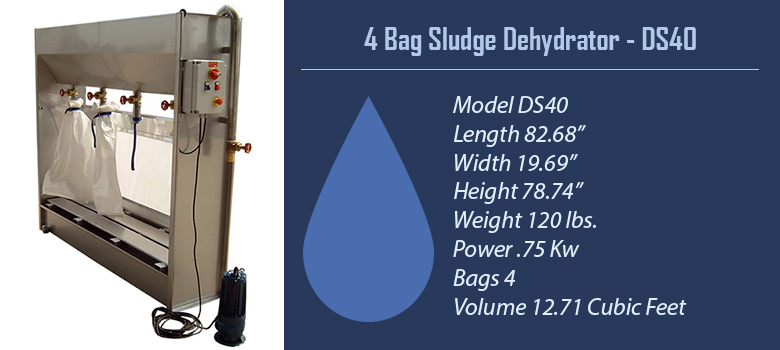 Sludge Dehydrator for Granite DS40