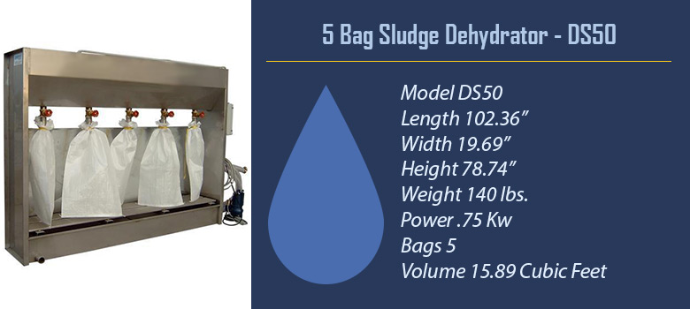 Sludge Dehydrator for Stone DS50
