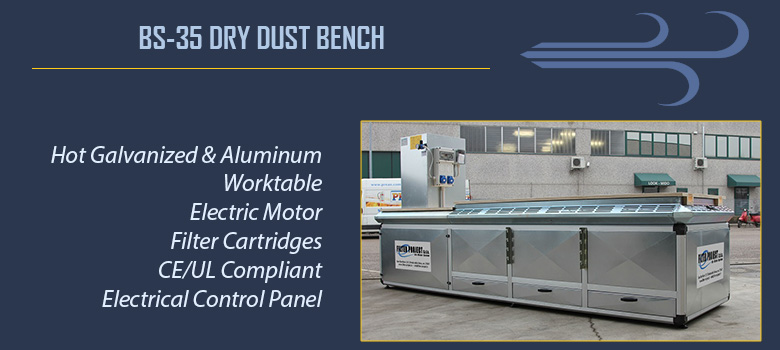 Dry Dust Collector Bench