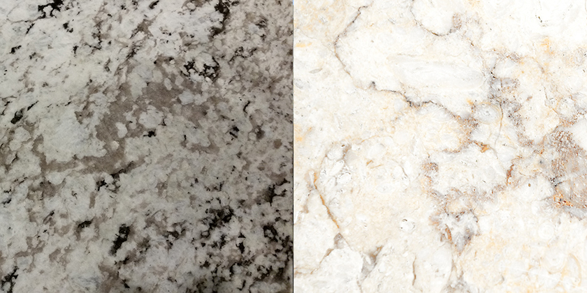 Comparing Marble & Granite